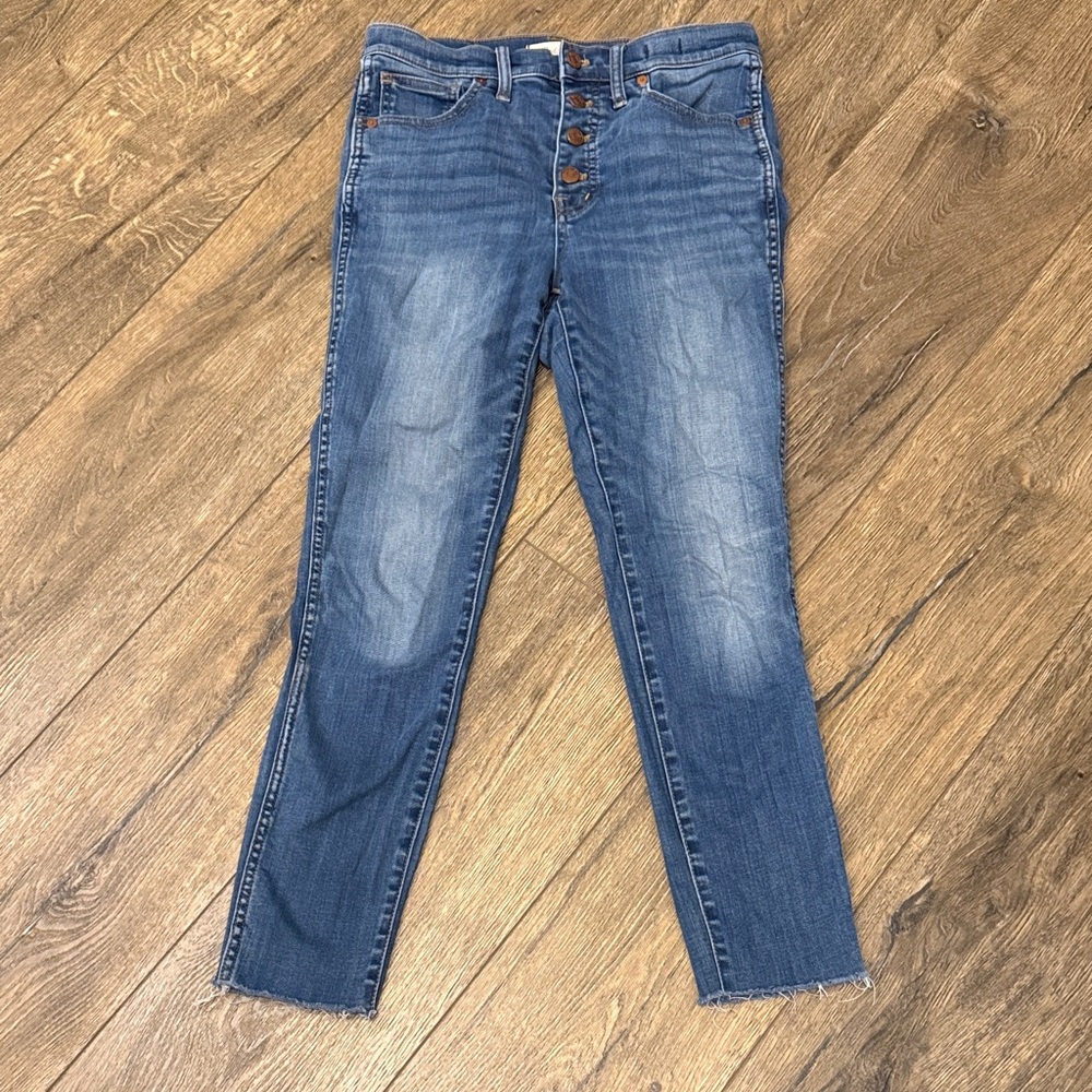 Madewell Blue Ankle Jeans